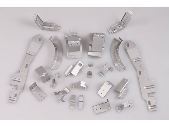Body Bracket Set, Interior Rear Section