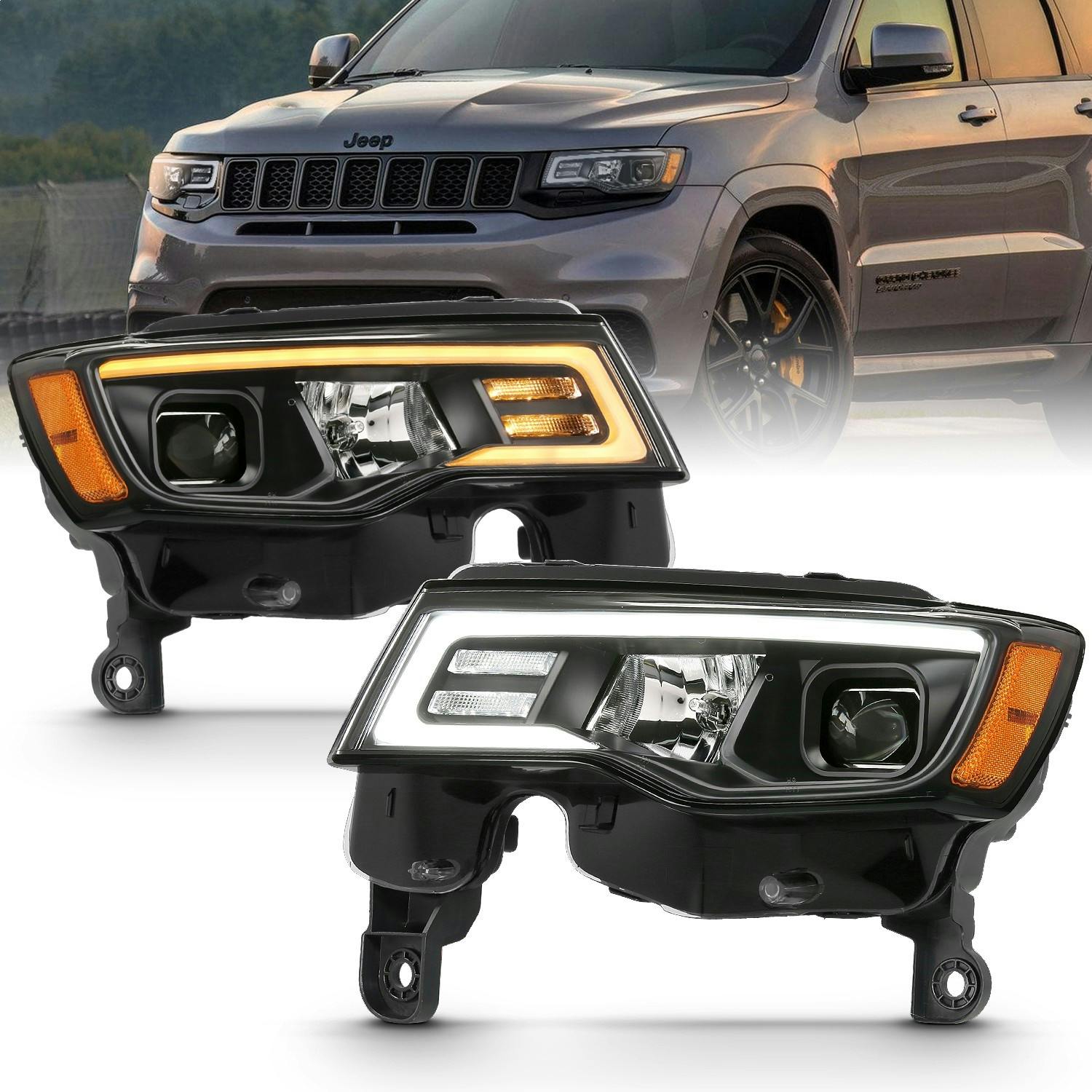 AnzoUSA 111418 Projector Headlight Set