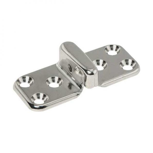 Model A Ford Door Dovetail - Male - 6 Hole Type - Chrome - 1928-29 Briggs - 1929-31 Cabriolet & Town Sedans & Standard Fordors