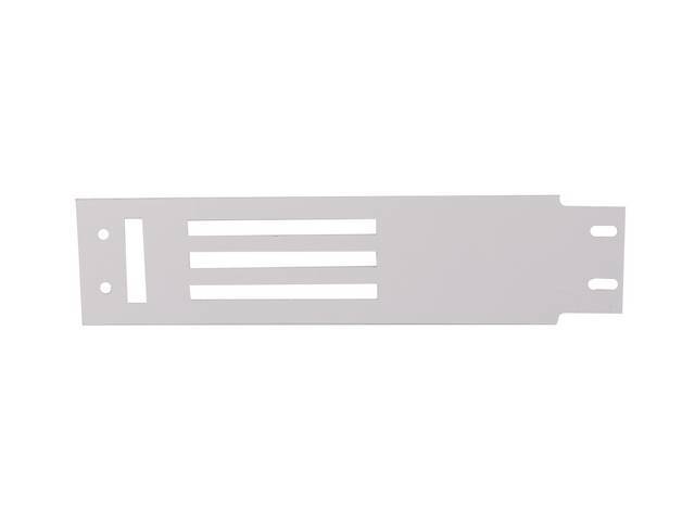 Dash Trim Brushed Aluminum, Lower Side, LH