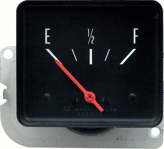 1969-74 Nova, In Dash Fuel Gauge, without Console Gauges