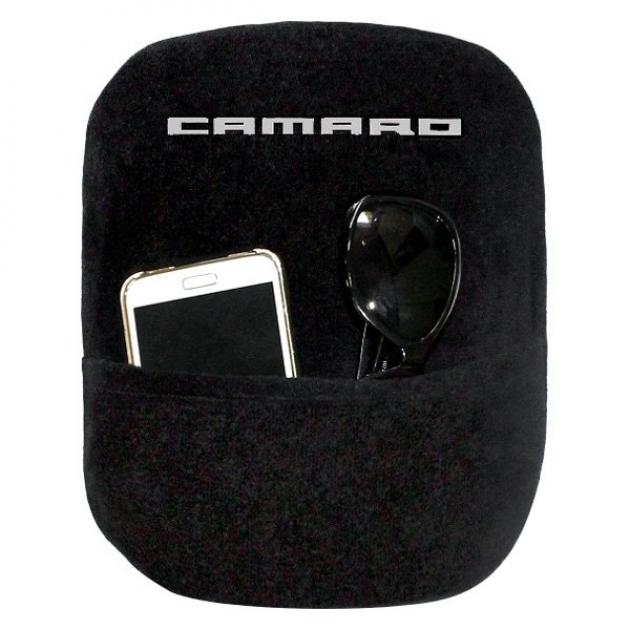 Seat Armour Camaro 2009-2015,Konsole Cover™ with Pocket, Black, KACAMB09-15
