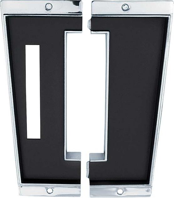 1967 Camaro, 1967-69 Firebird, 1968-72 Nova, Console Shift Plate with Auto Trans, 2 Piece