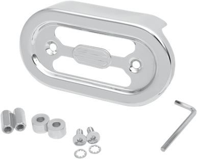 DRAG SPECIALTIES Regulator Cover -Harley Davidson - Chrome 19-0389