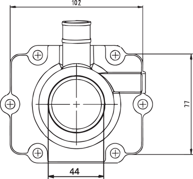 Kimpex Carburetor Flange 2000-2001 Polaris 500 RMK 301736
