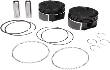 Wiseco Piston Kit 107ci 11:1 Compression for Harley-Davidson 2017-2021 K2784