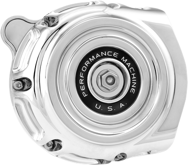 PERFORMANCE MACHINE (PM) Vintage HP Air Cleaner - Chrome - M8 0206-2142-CH