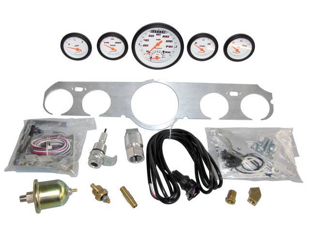 INSTRUMENT CLUSTER ASSY, CUSTOM 6 GAUGE