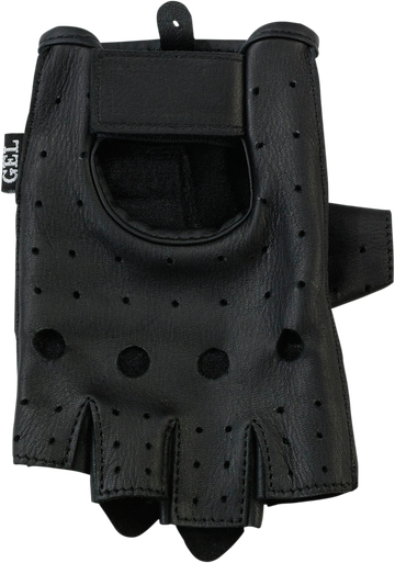 Z1R Women's 243 Half Gloves - Black - 2XL 3302-0481
