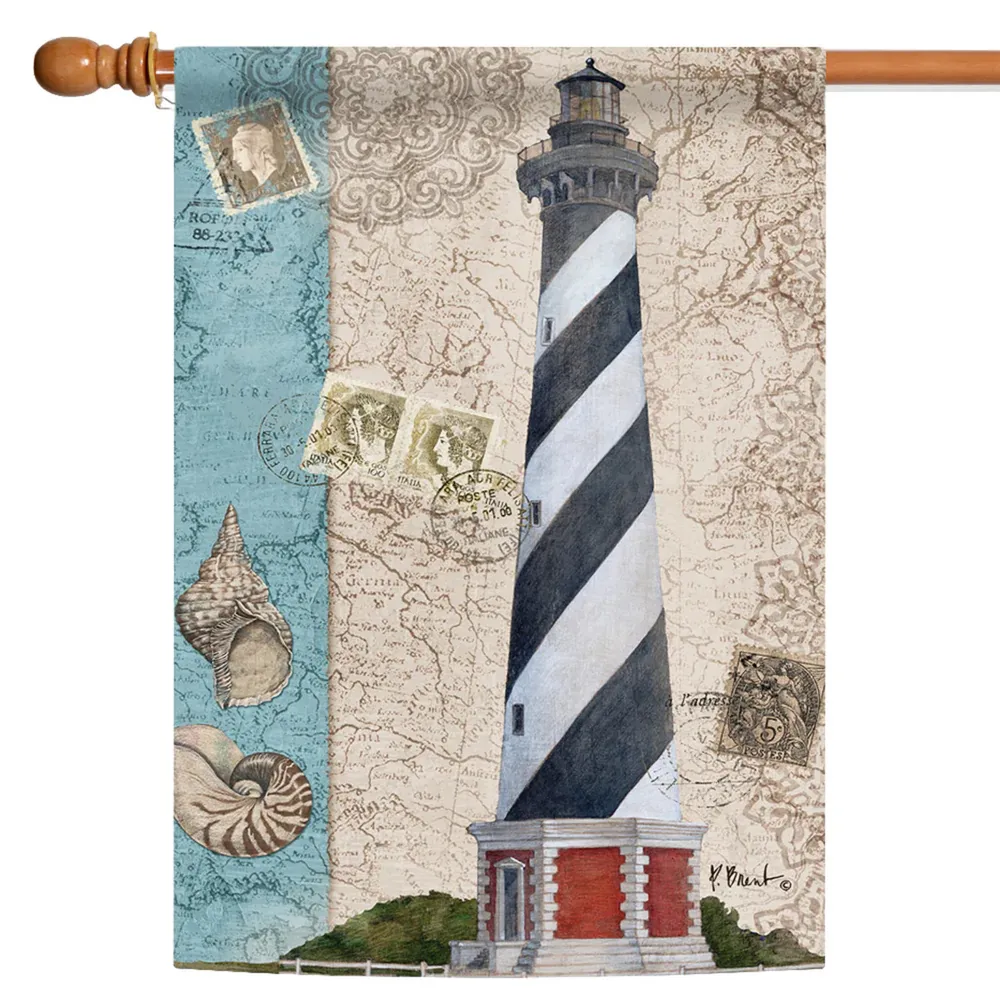 Harbor Point Lighthouse Outdoor House Flag 40″ x 28″