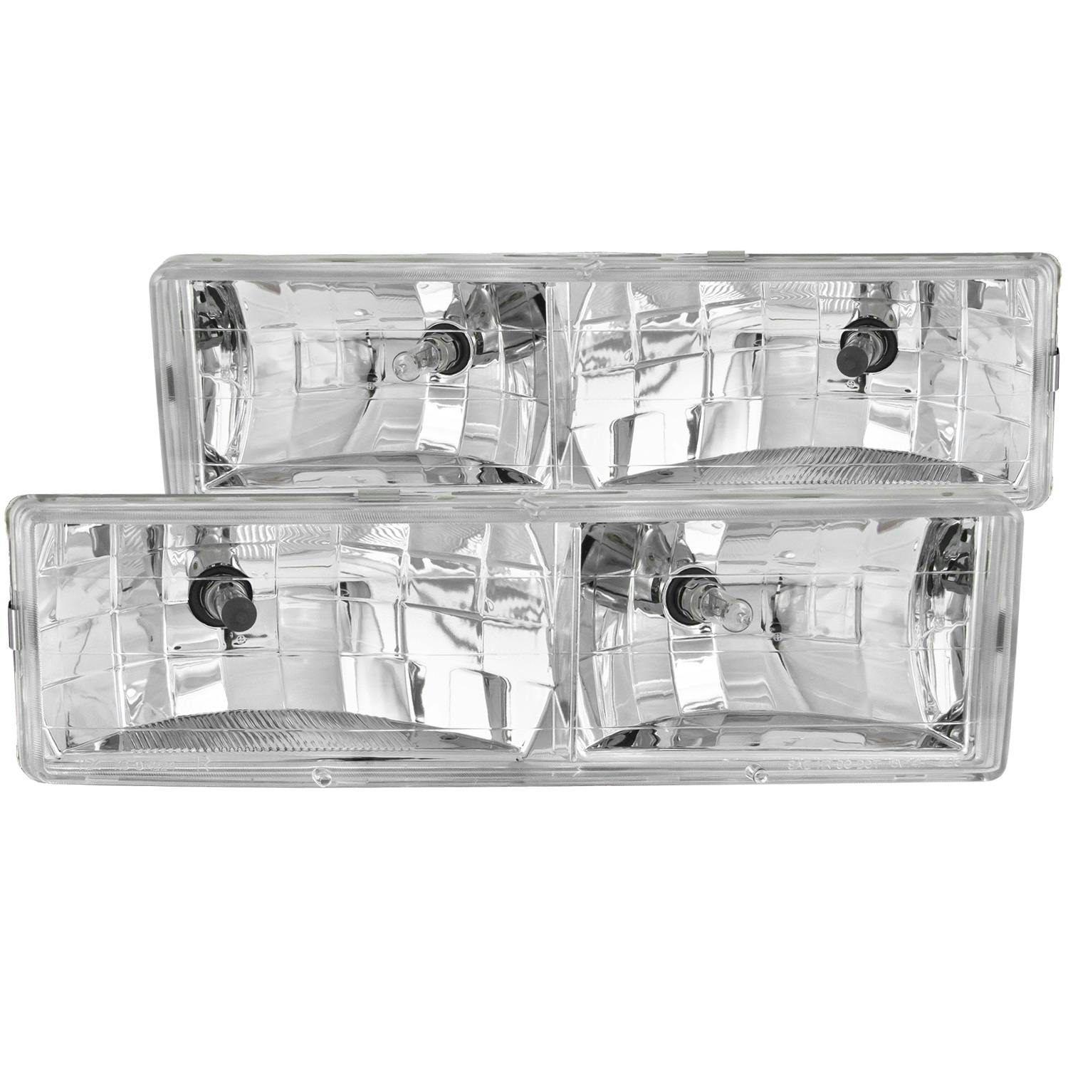 AnzoUSA 111004 Crystal Headlight Set