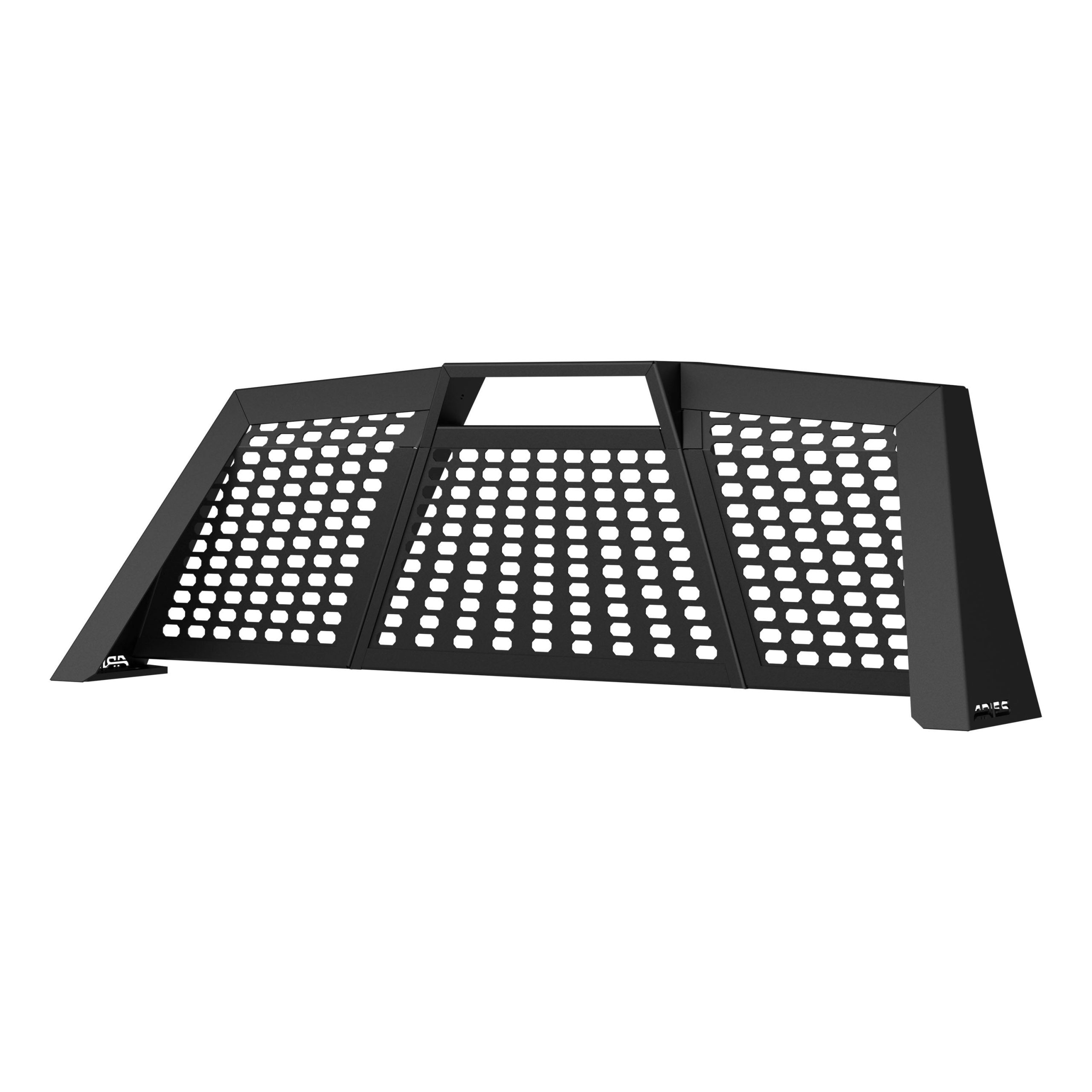 ARIES 1110117 Switchback Black Aluminum Headache Rack, Select Toyota Tundra