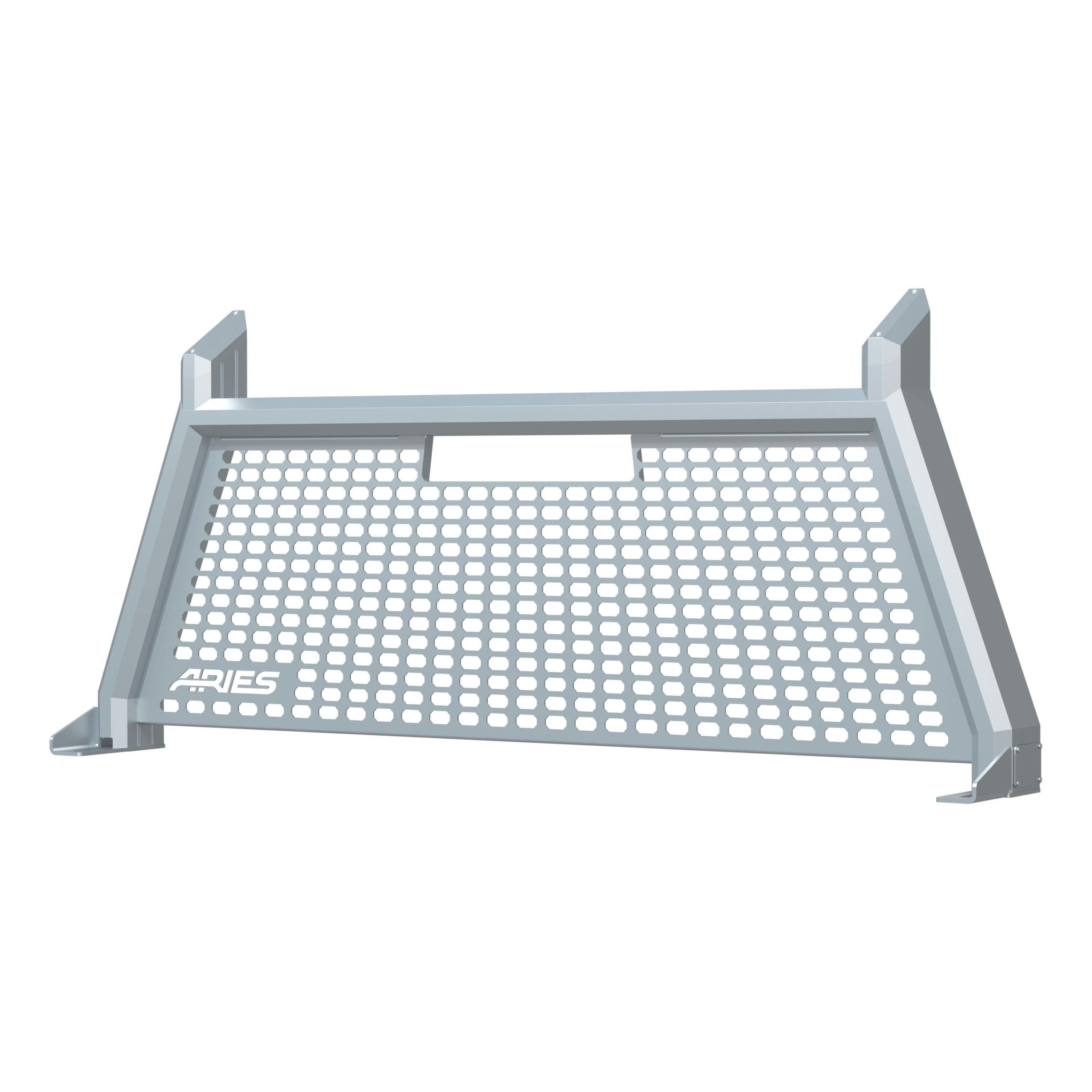 ARIES 1110202 AdvantEDGE Chrome Aluminum Headache Rack; Select Ford F-150; Lightning