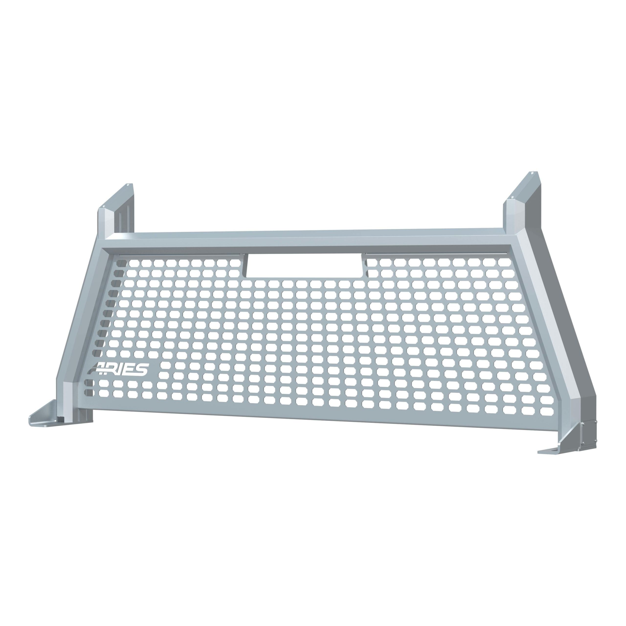 ARIES 1110204 AdvantEDGE Chrome Aluminum Headache Rack, Select Chevrolet Silverado, GMC Sierra