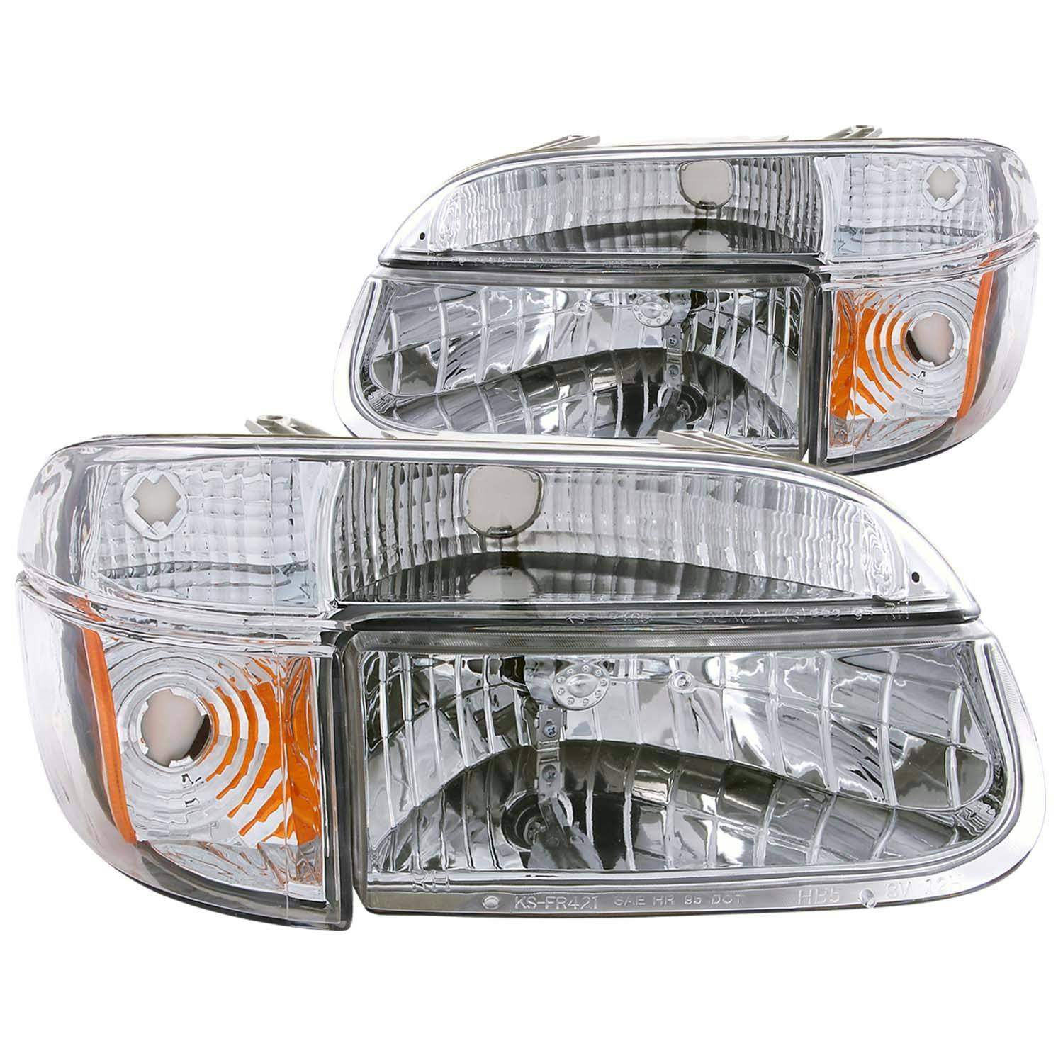 AnzoUSA 111040 Crystal Headlight Set