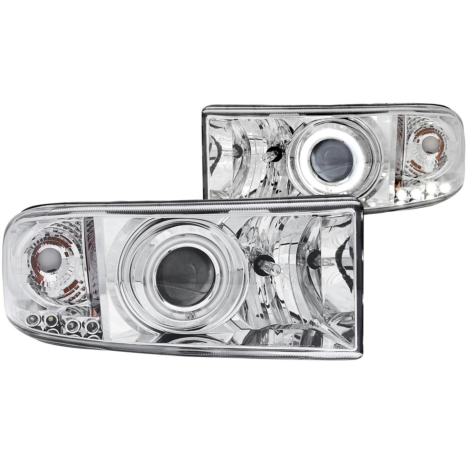 AnzoUSA 111056 Projector Headlight Set w/Halo