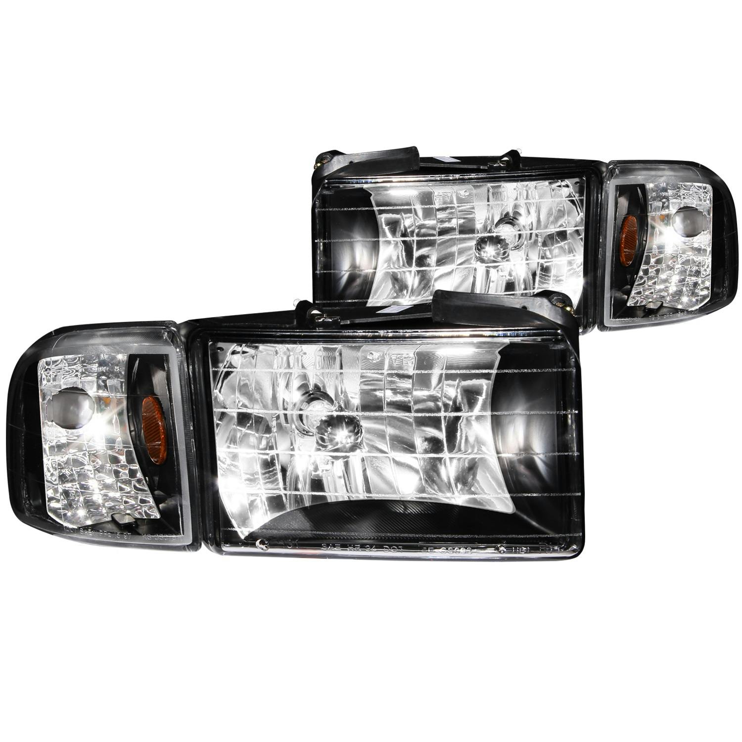 AnzoUSA 111067 Crystal Headlight Set