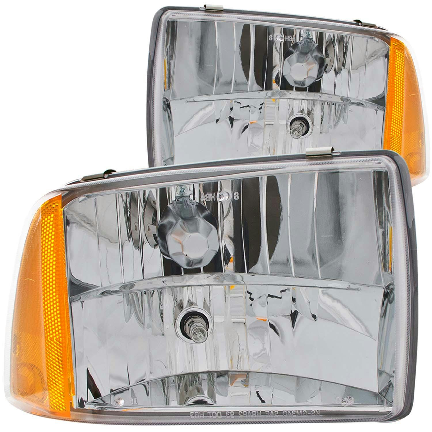 AnzoUSA 111078 Crystal Headlight Set