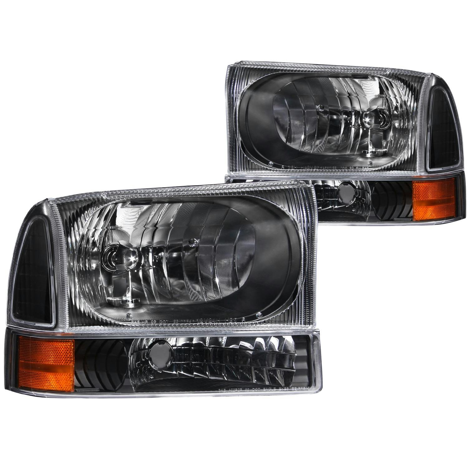 AnzoUSA 111080 Crystal Headlight Set