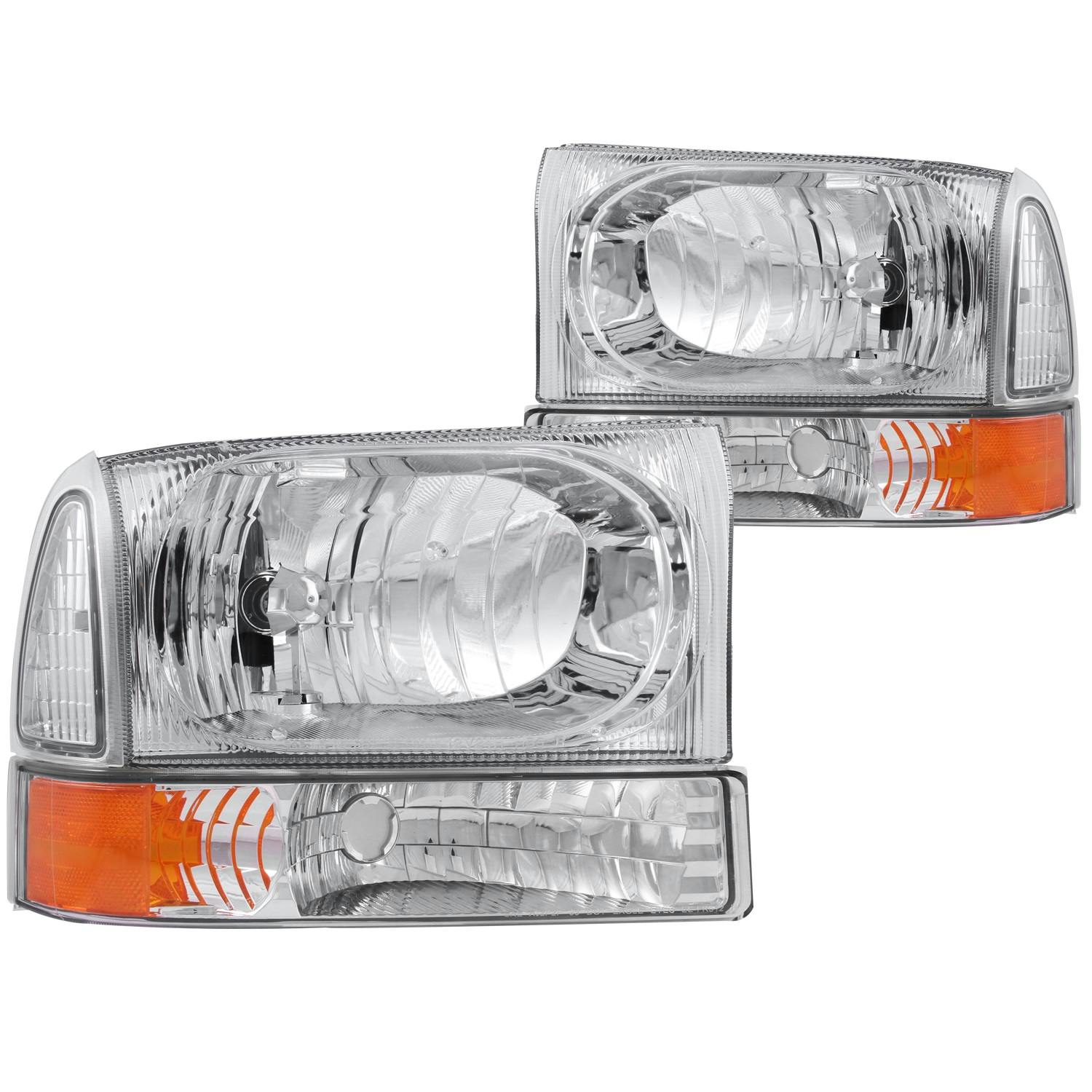 AnzoUSA 111081 Crystal Headlight Set