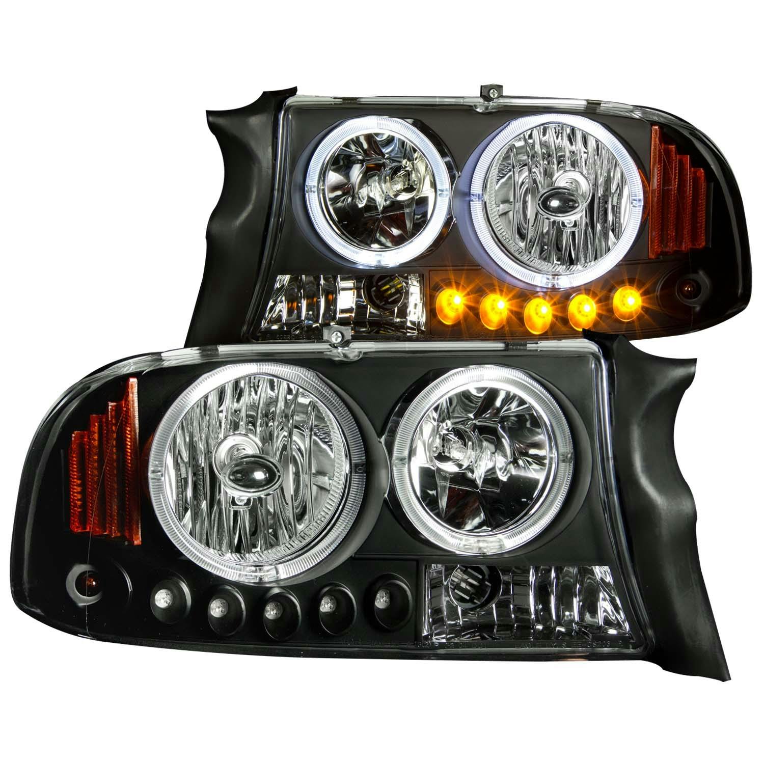 AnzoUSA 111085 Crystal Headlight Set