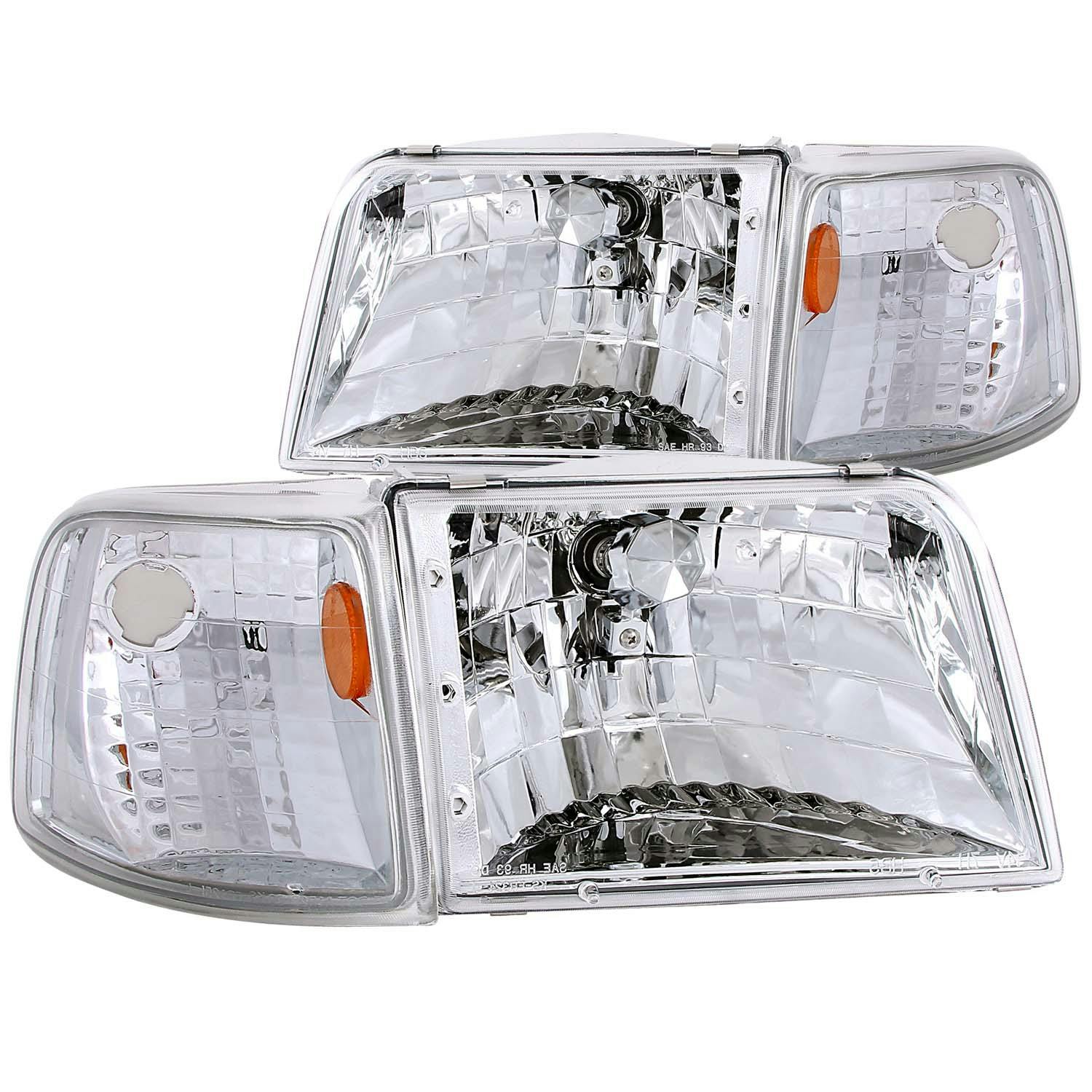 AnzoUSA 111119 Crystal Headlight Set