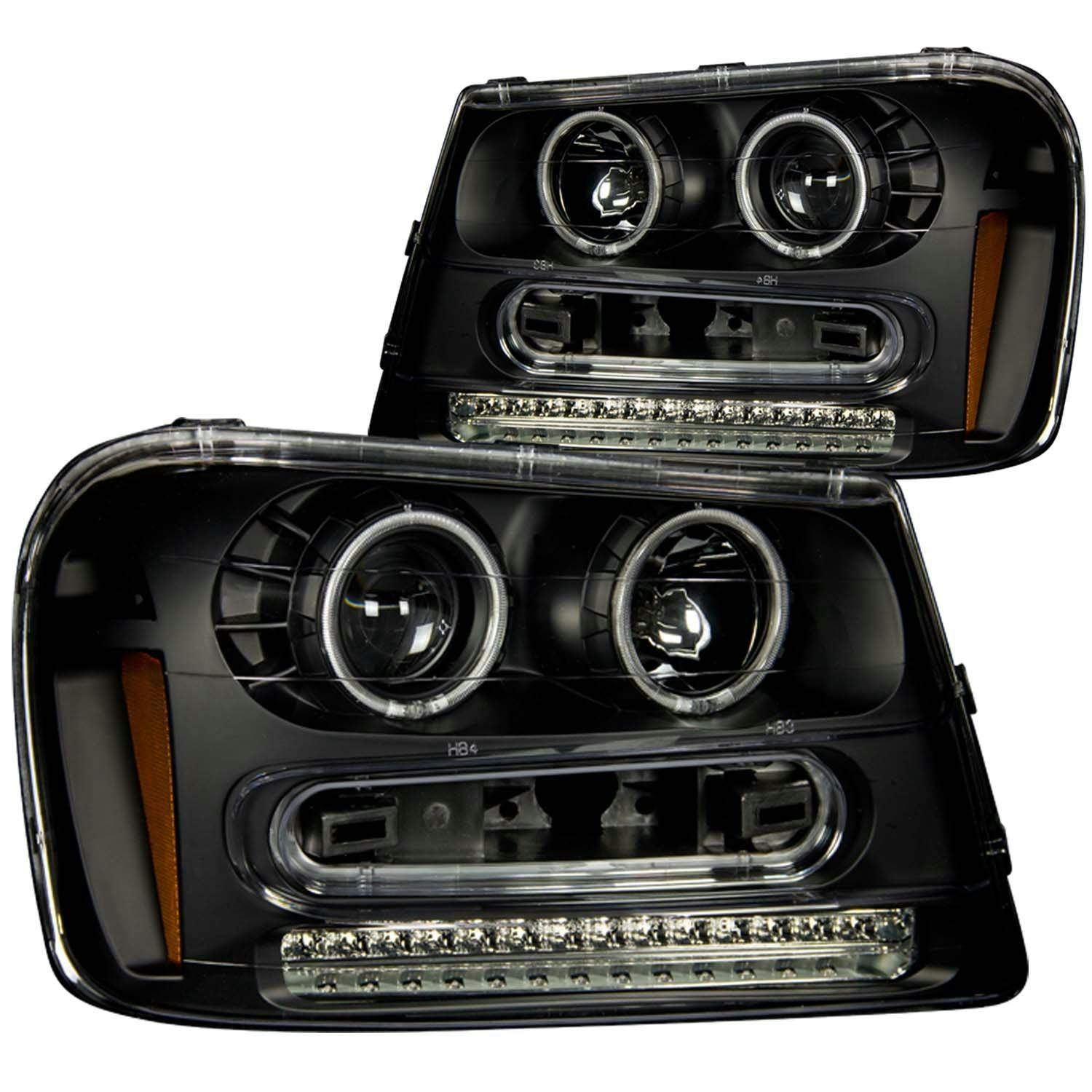 AnzoUSA 111127 Projector Headlight Set w/Halo
