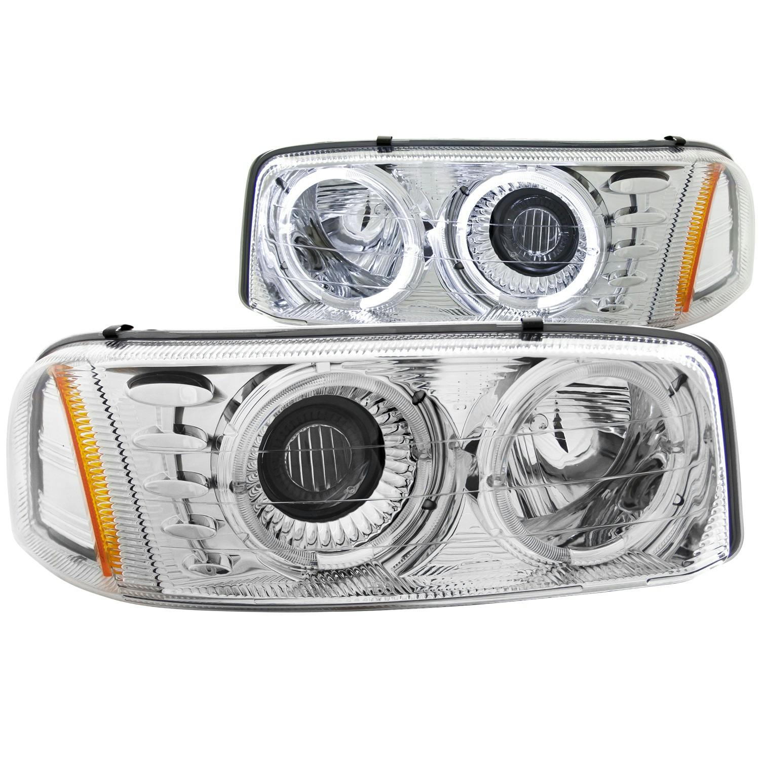 AnzoUSA 111191 Projector Headlight Set w/Halo