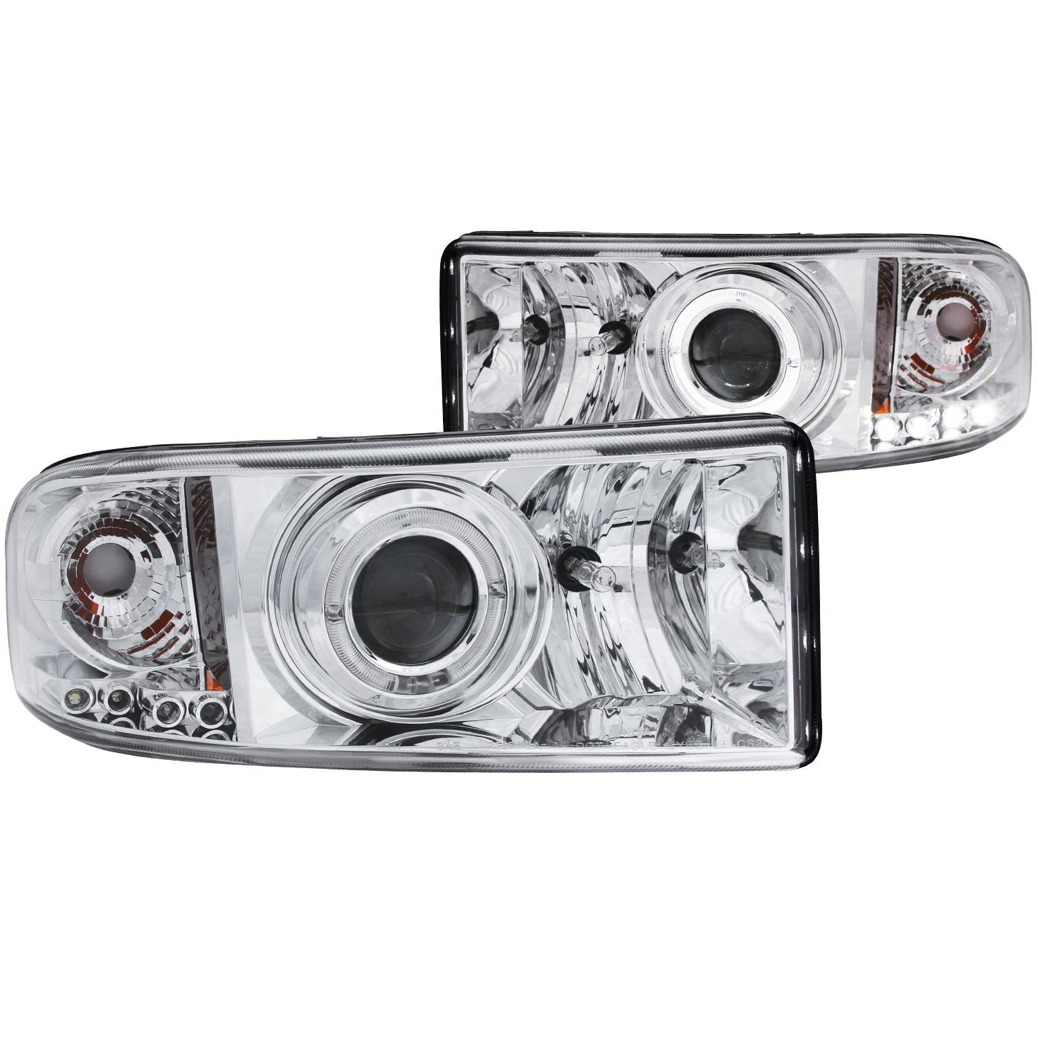 AnzoUSA 111195 Projector Headlight Set w/Halo
