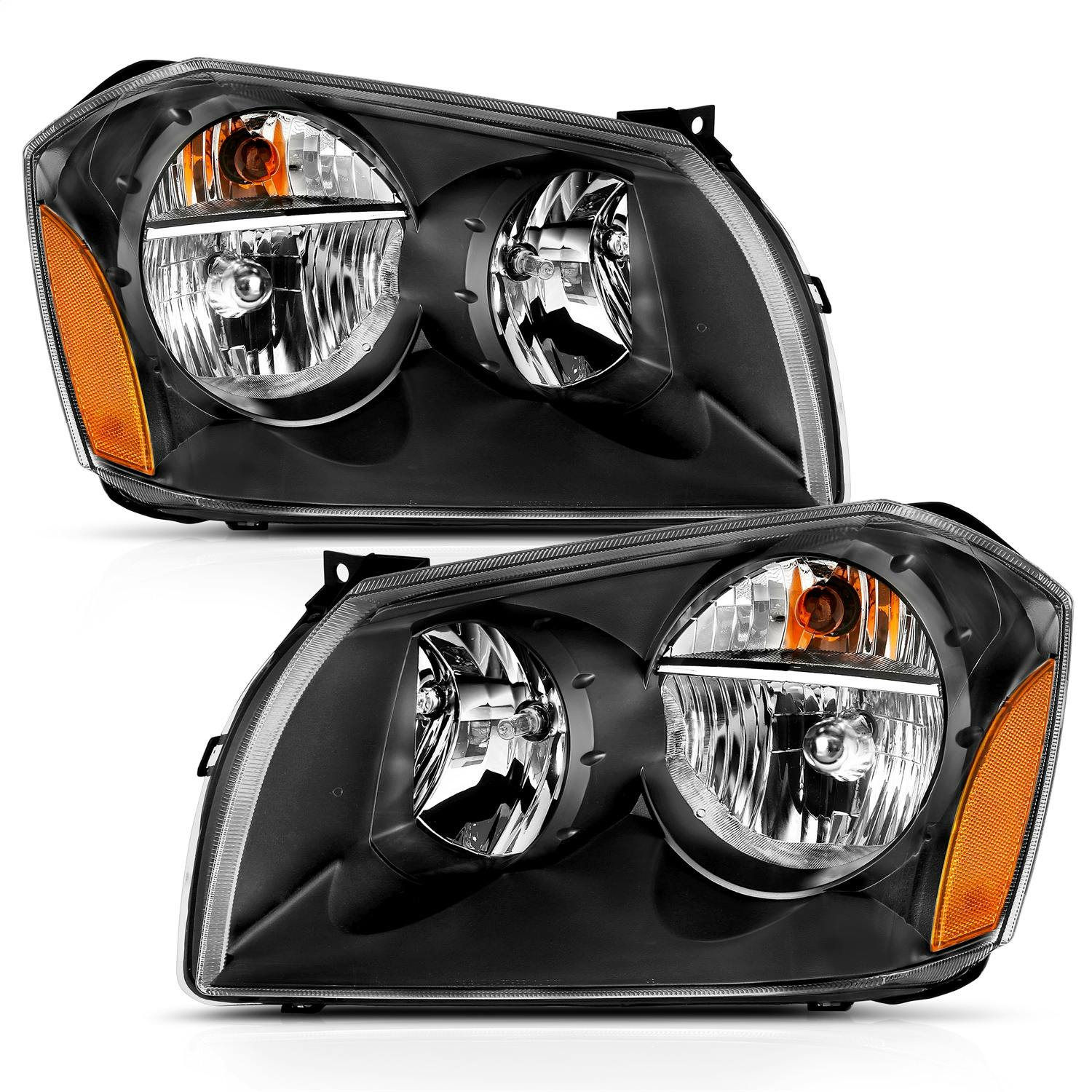 AnzoUSA 111425 Crystal Headlight Set