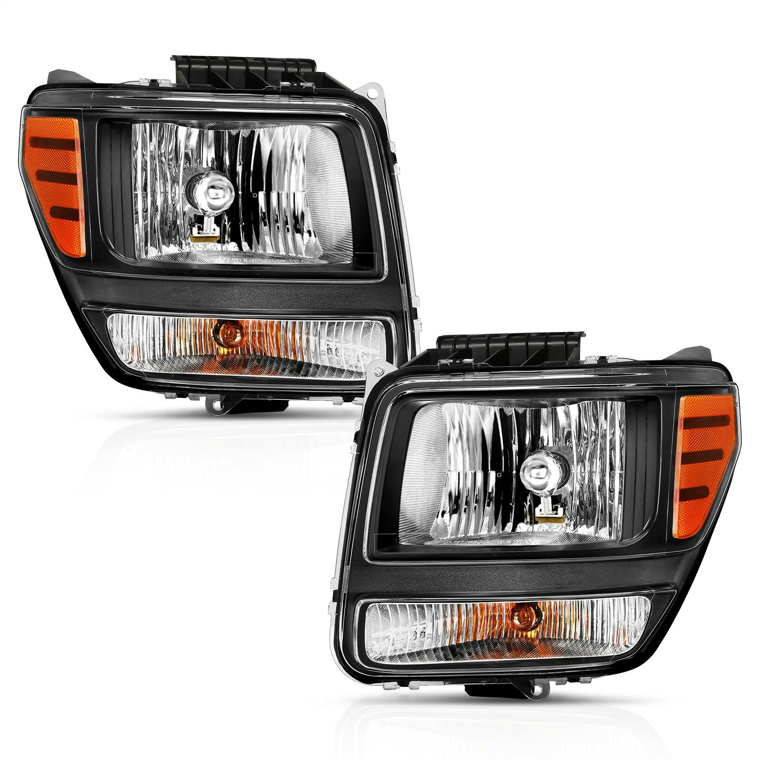 AnzoUSA 111426 Crystal Headlight Set