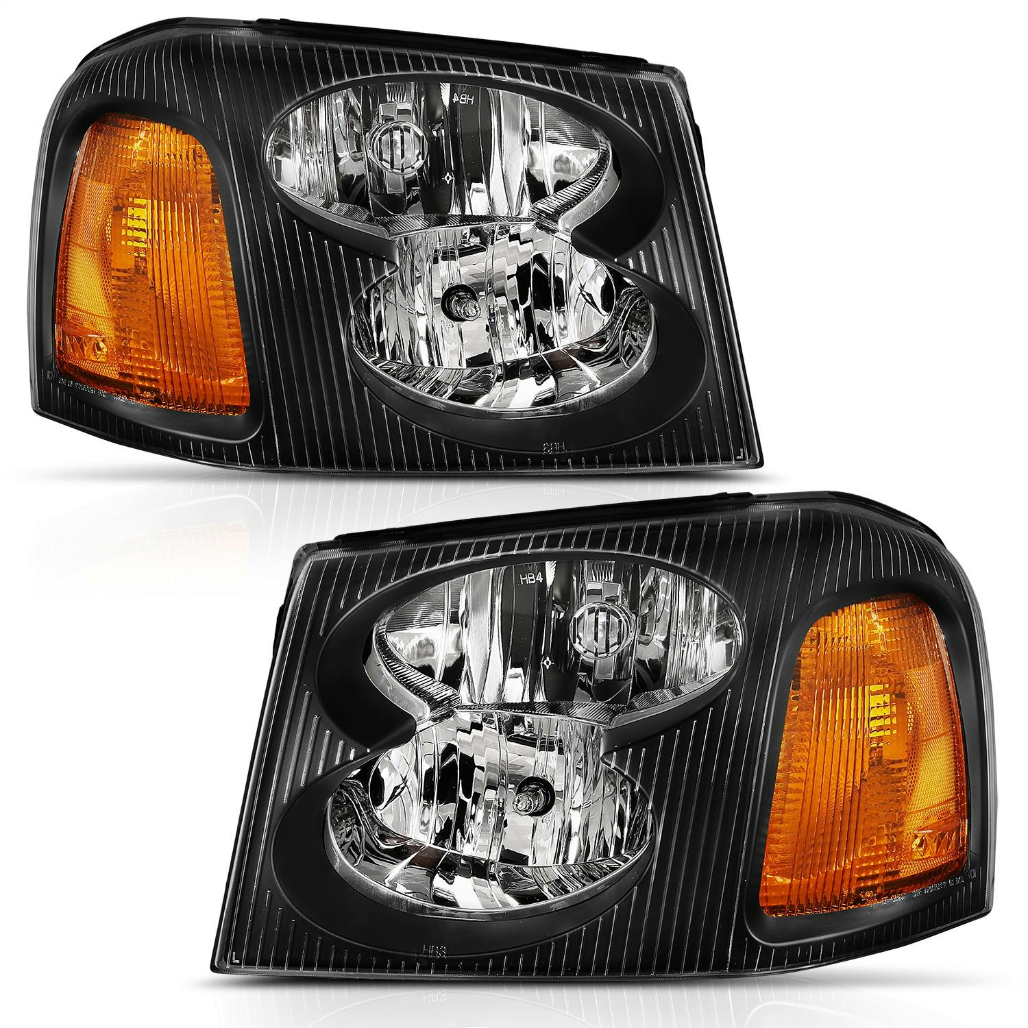 AnzoUSA 111429 Crystal Headlight Set