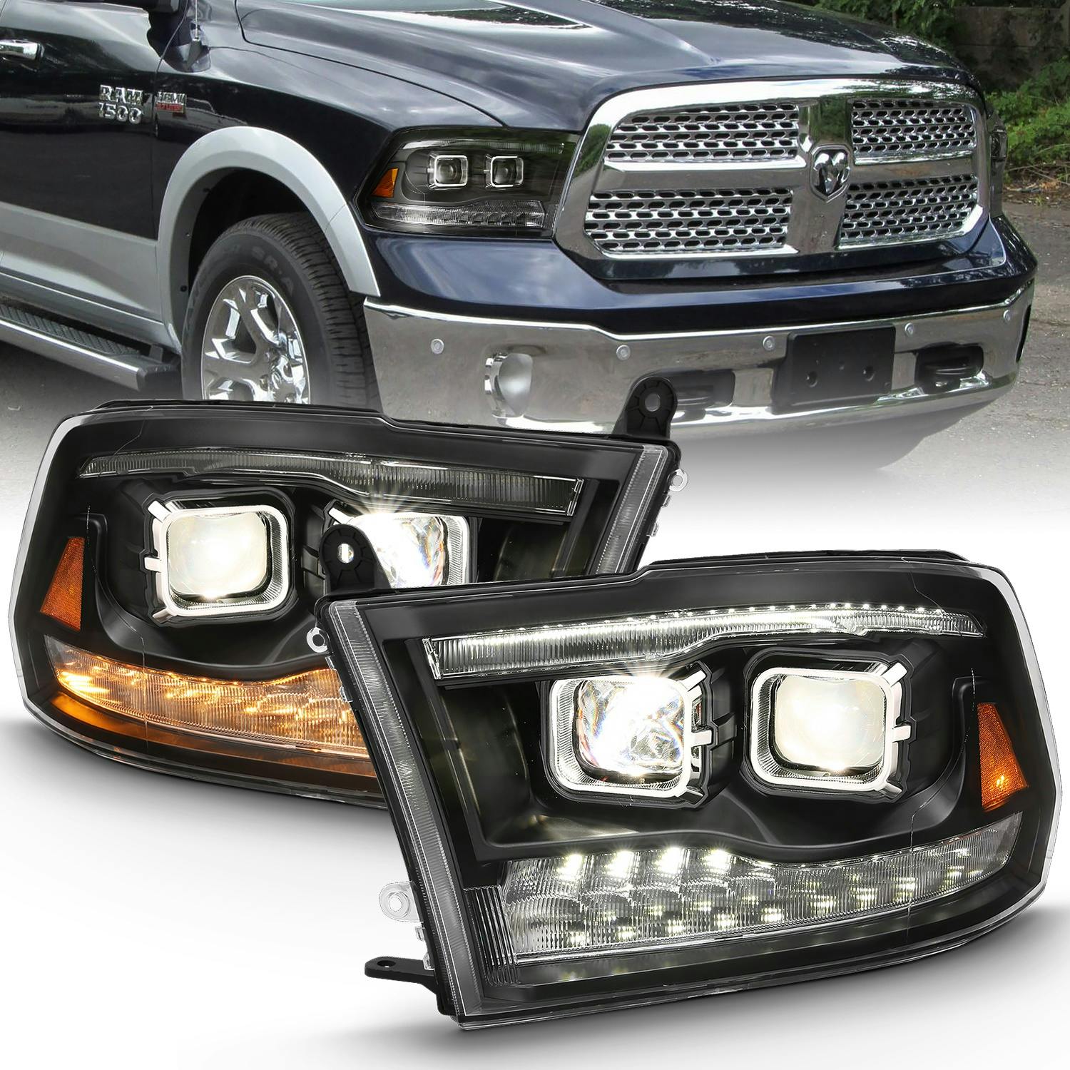 AnzoUSA 111442 Projector Headlight Set