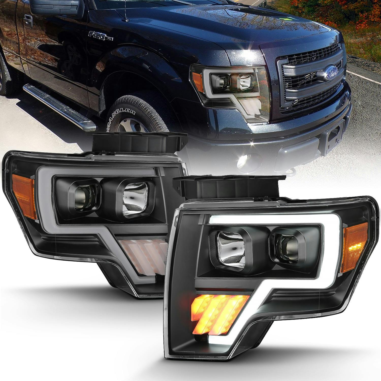 AnzoUSA 111445 Projector Headlight Set