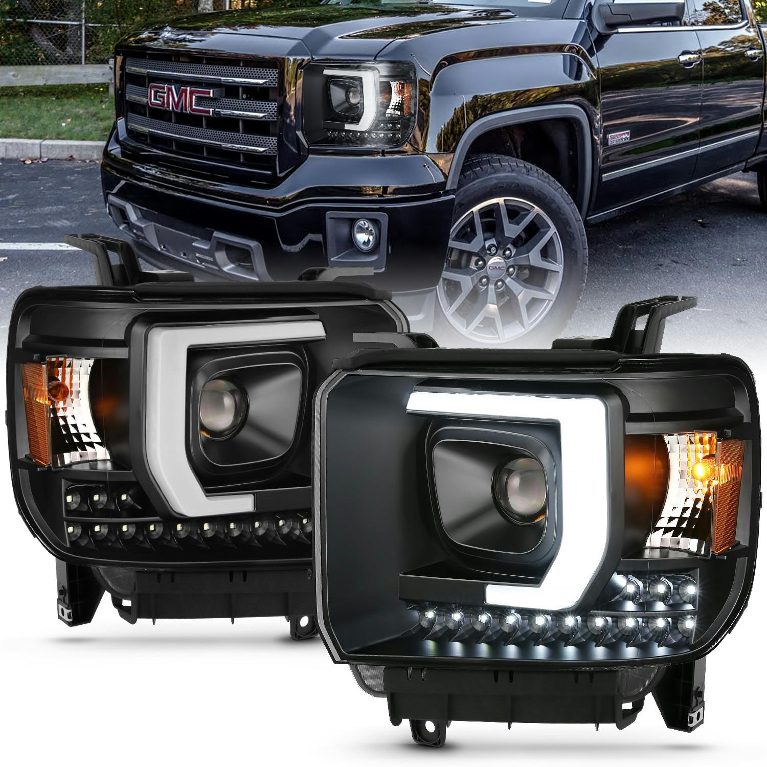 AnzoUSA 111450 Projector Headlight Set