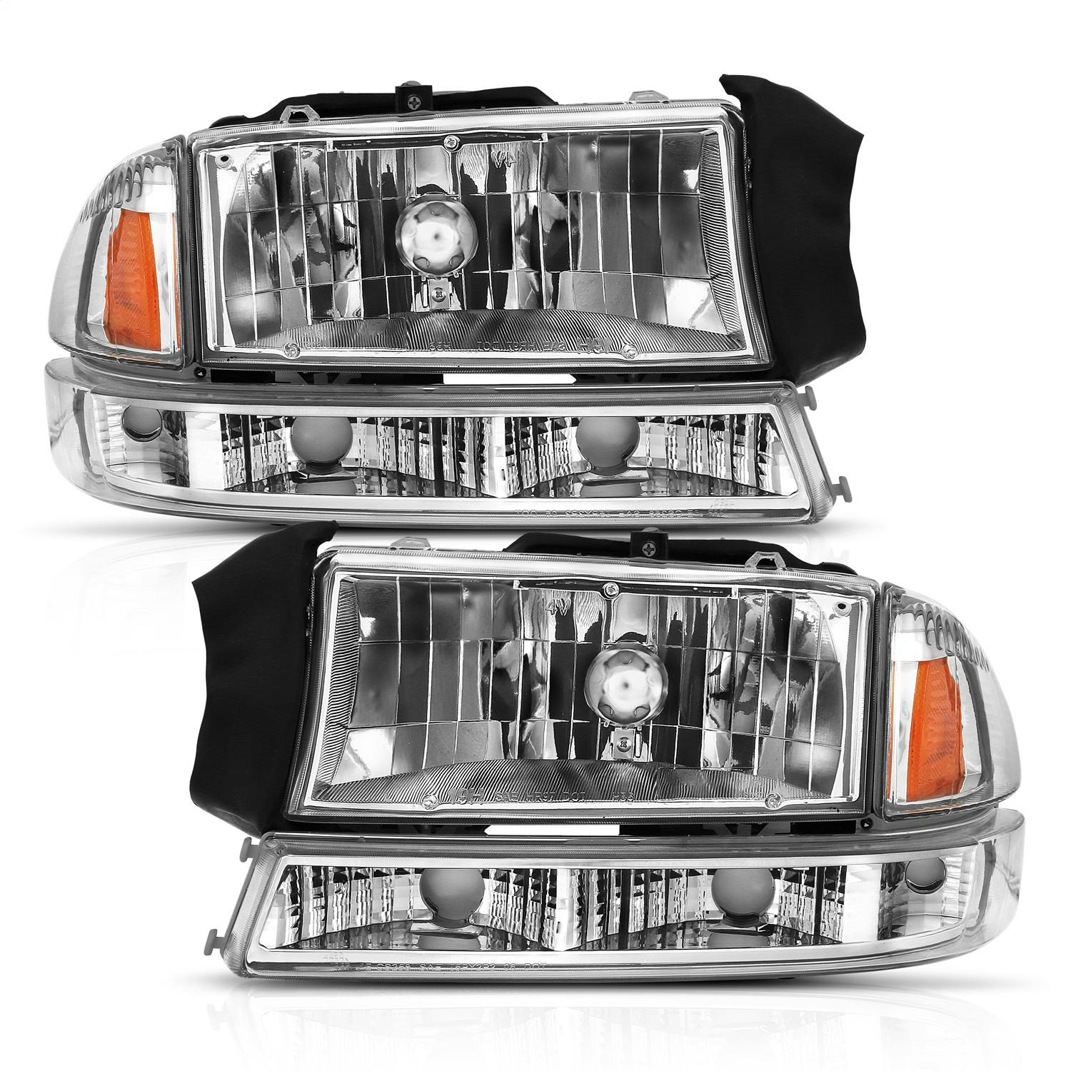 AnzoUSA 111455 Crystal Headlight Set