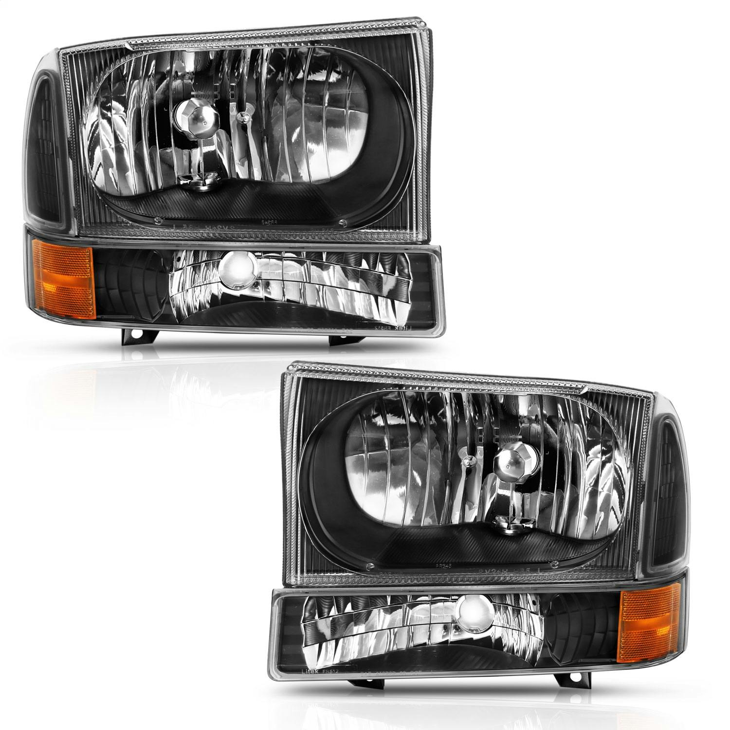 AnzoUSA 111457 Crystal Headlight Set