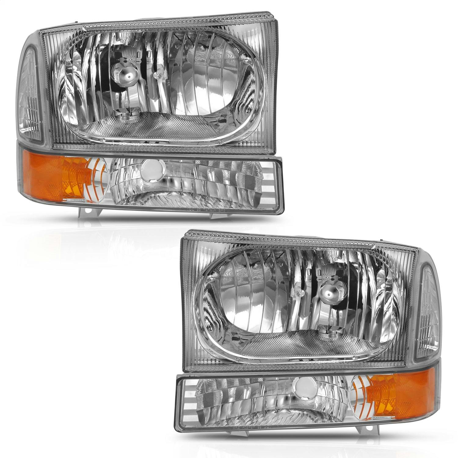 AnzoUSA 111458 Crystal Headlight Set