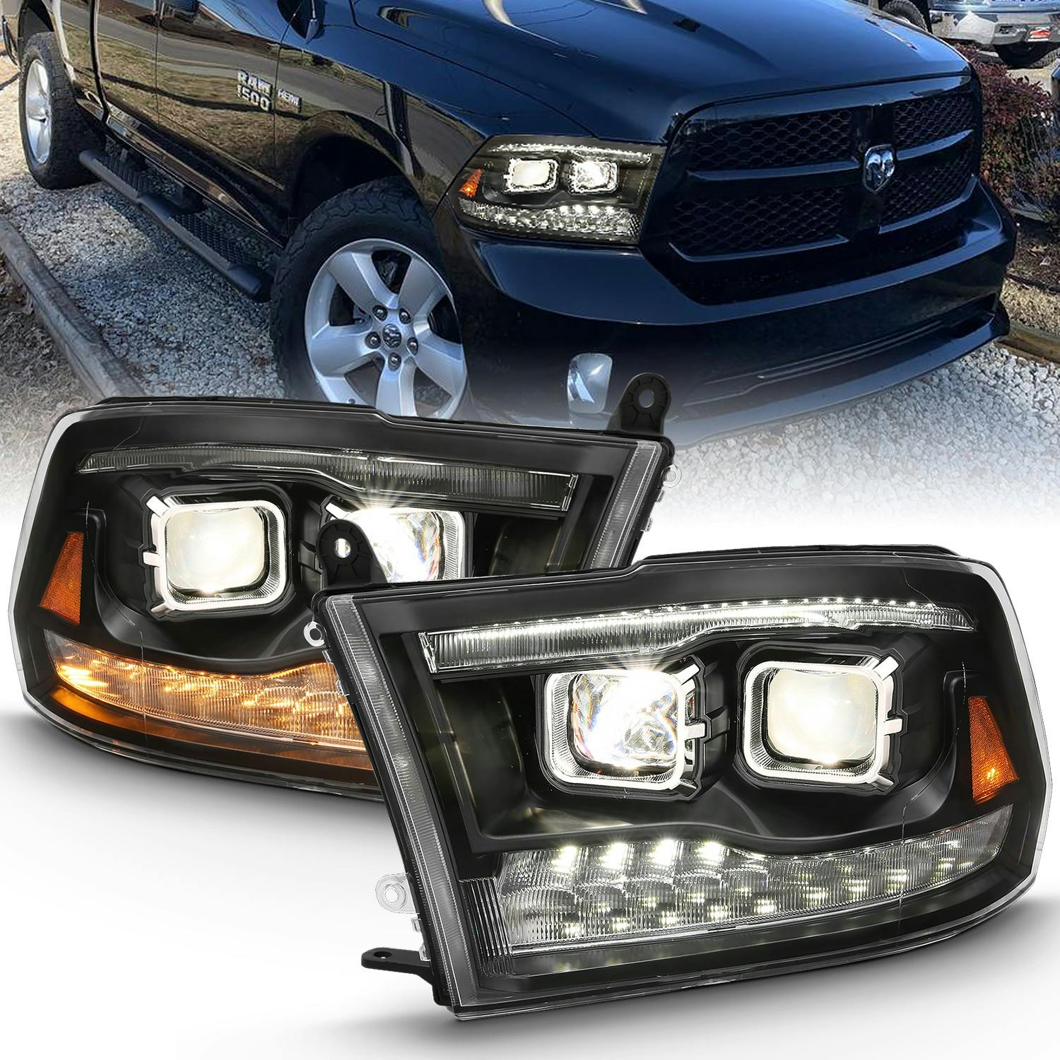 AnzoUSA 111464 LED Projector Headlight
