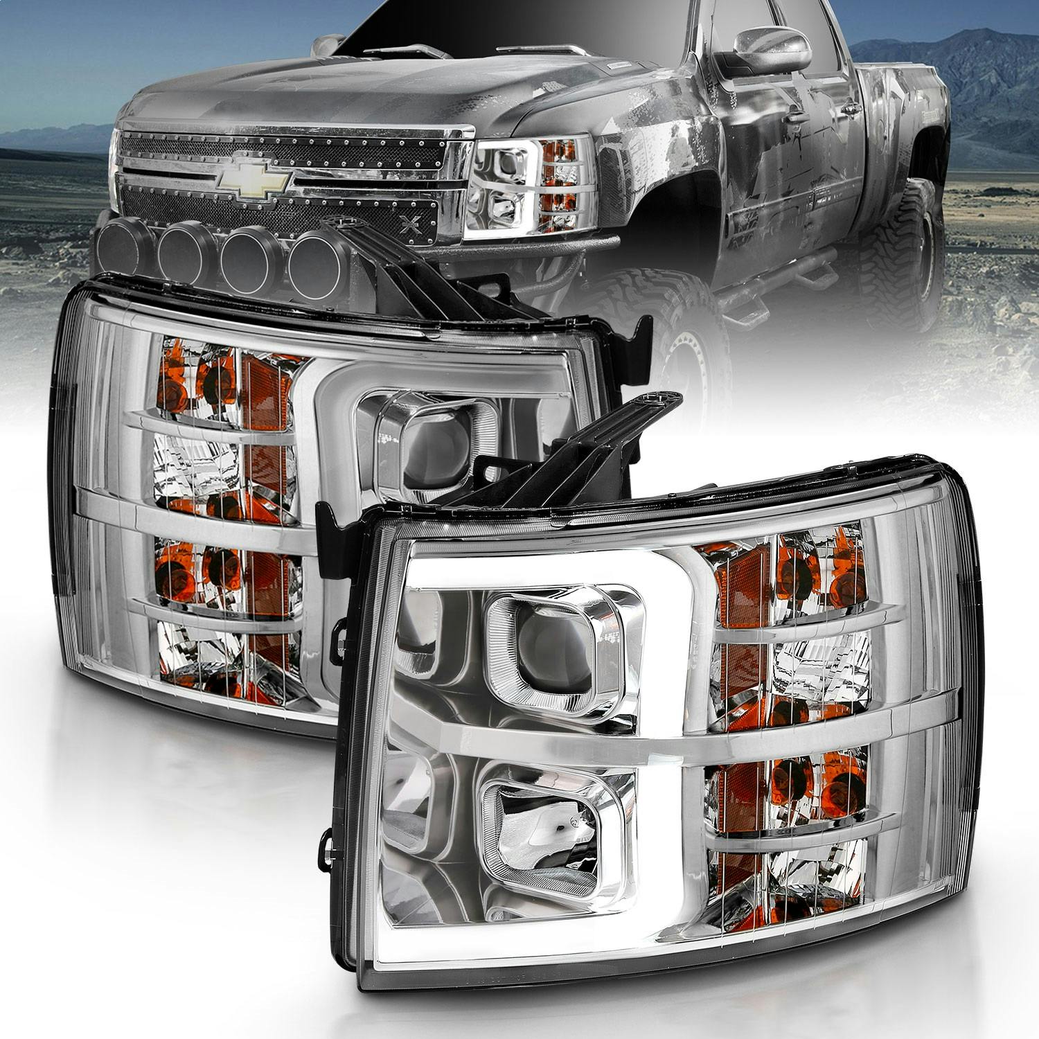 AnzoUSA 111481 Projector Headlight Set