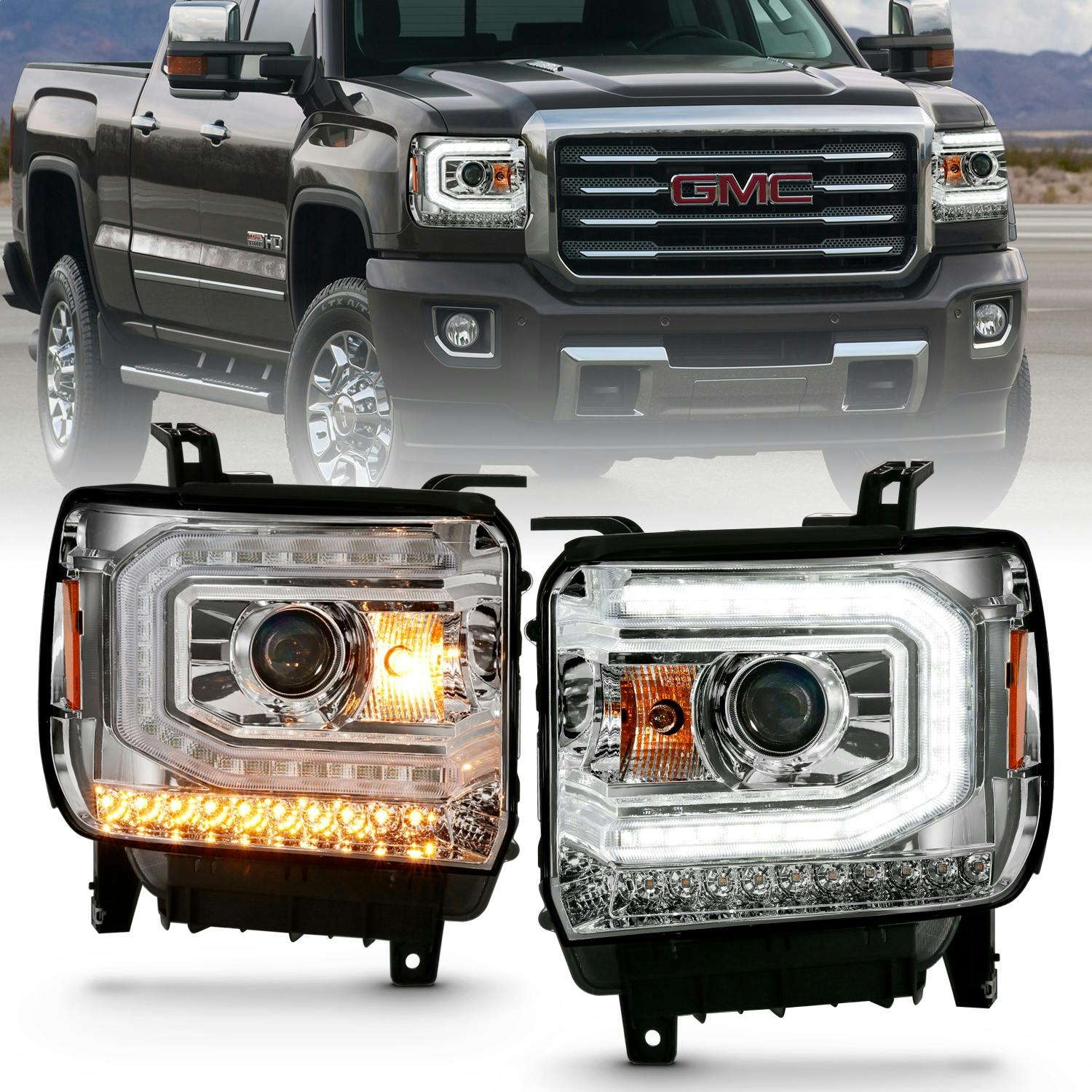 AnzoUSA 111486 Projector Headlight Set