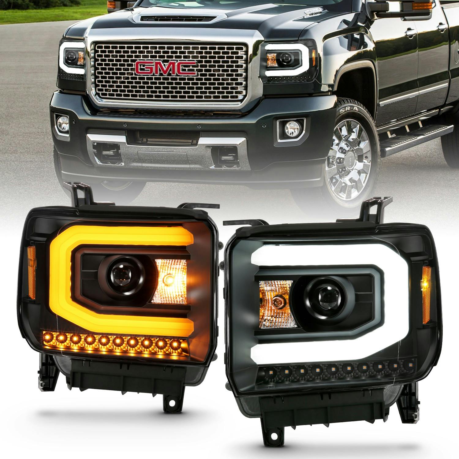 AnzoUSA 111487 Projector Headlight Set