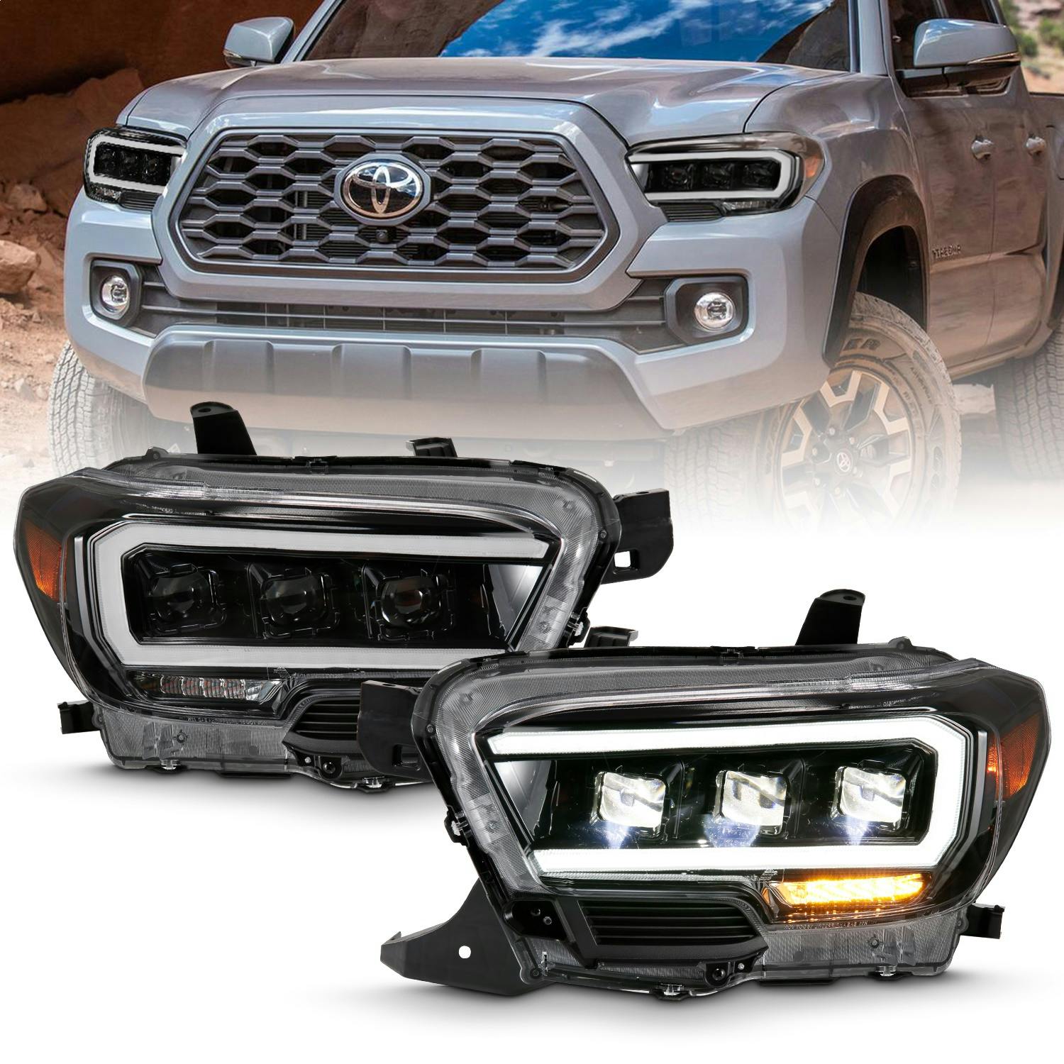 AnzoUSA 111496 LED Projector Headlight