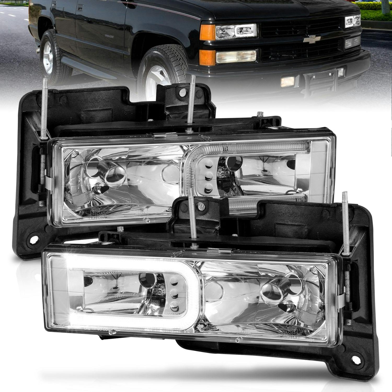AnzoUSA 111499 Crystal Headlight Set