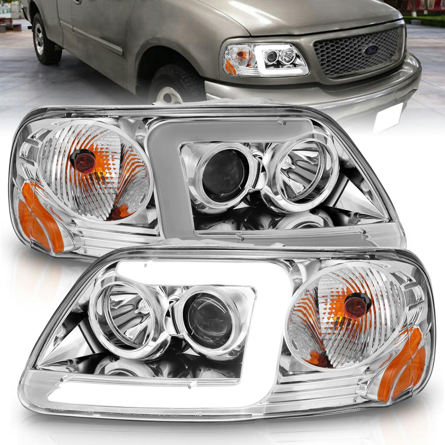 AnzoUSA 111504 Projector Headlight Set