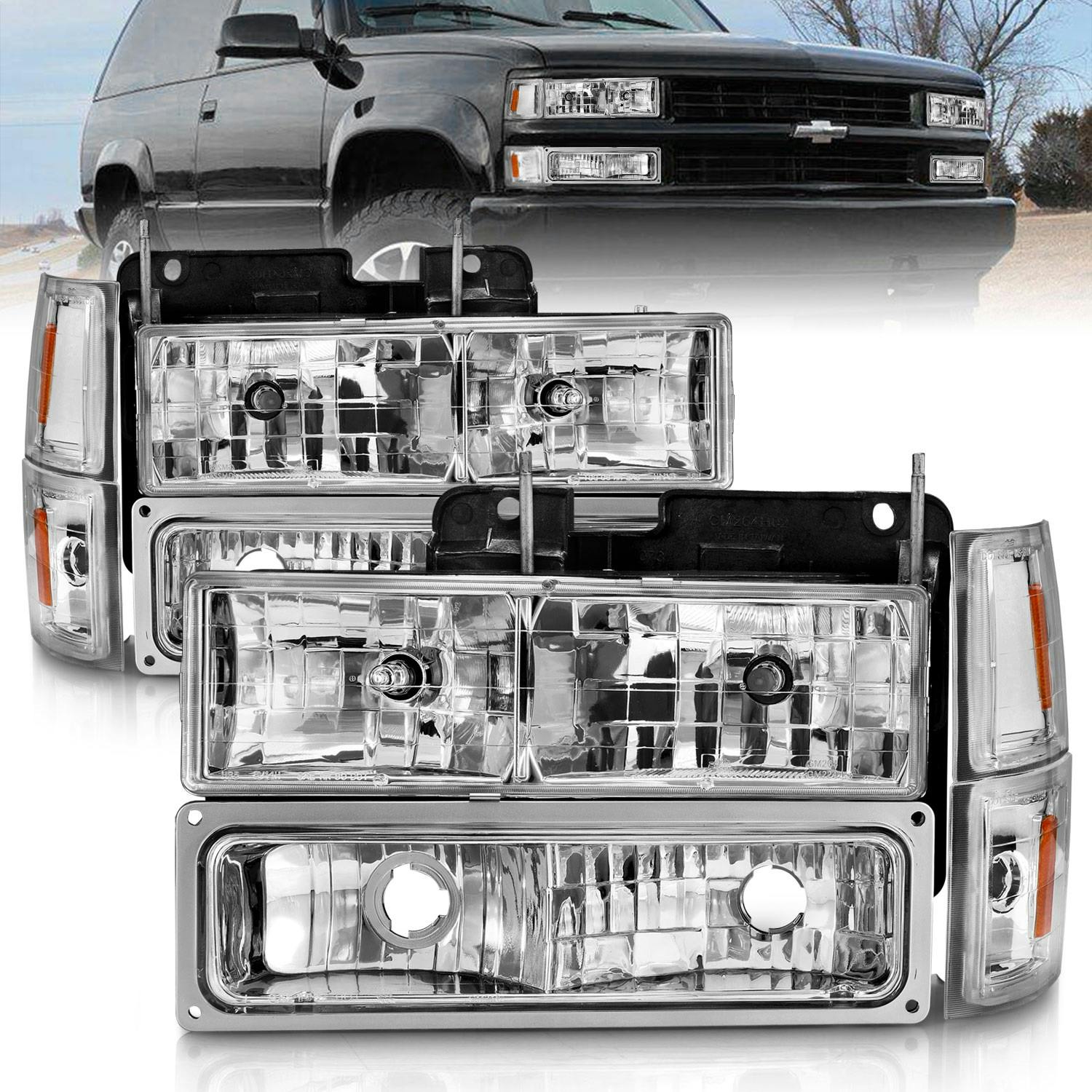 AnzoUSA 111506 Crystal Headlight Set