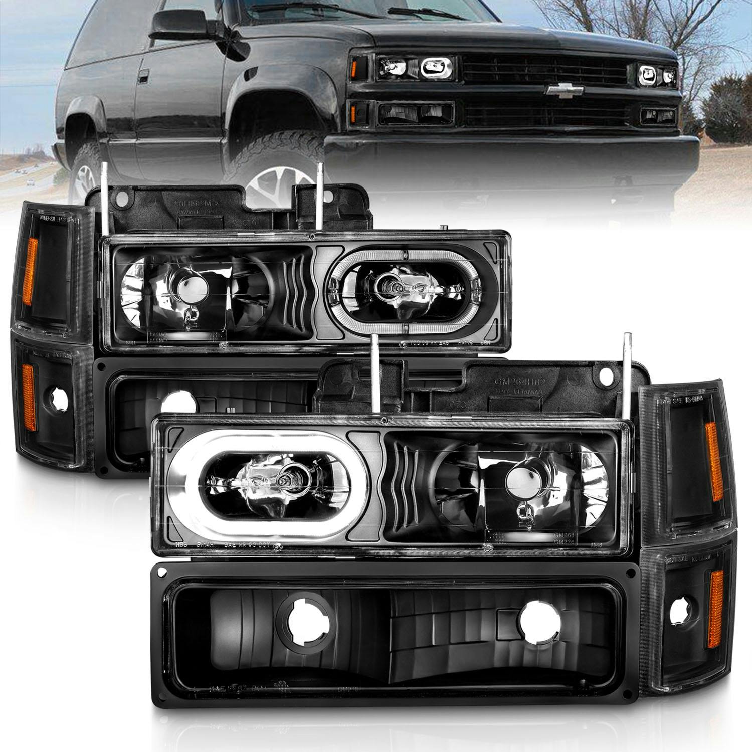 AnzoUSA 111507 Crystal Headlight Set