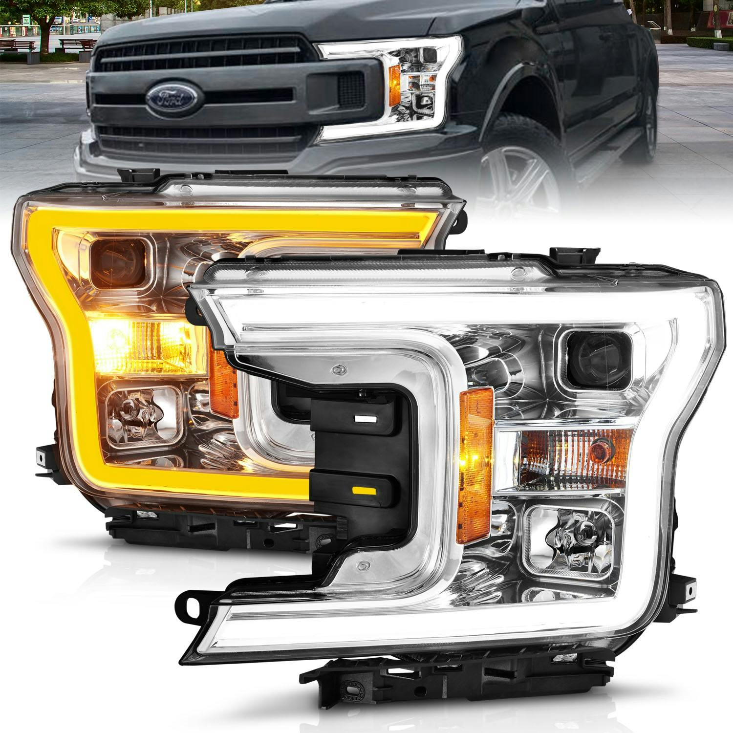 AnzoUSA 111510 Projector Headlight Set