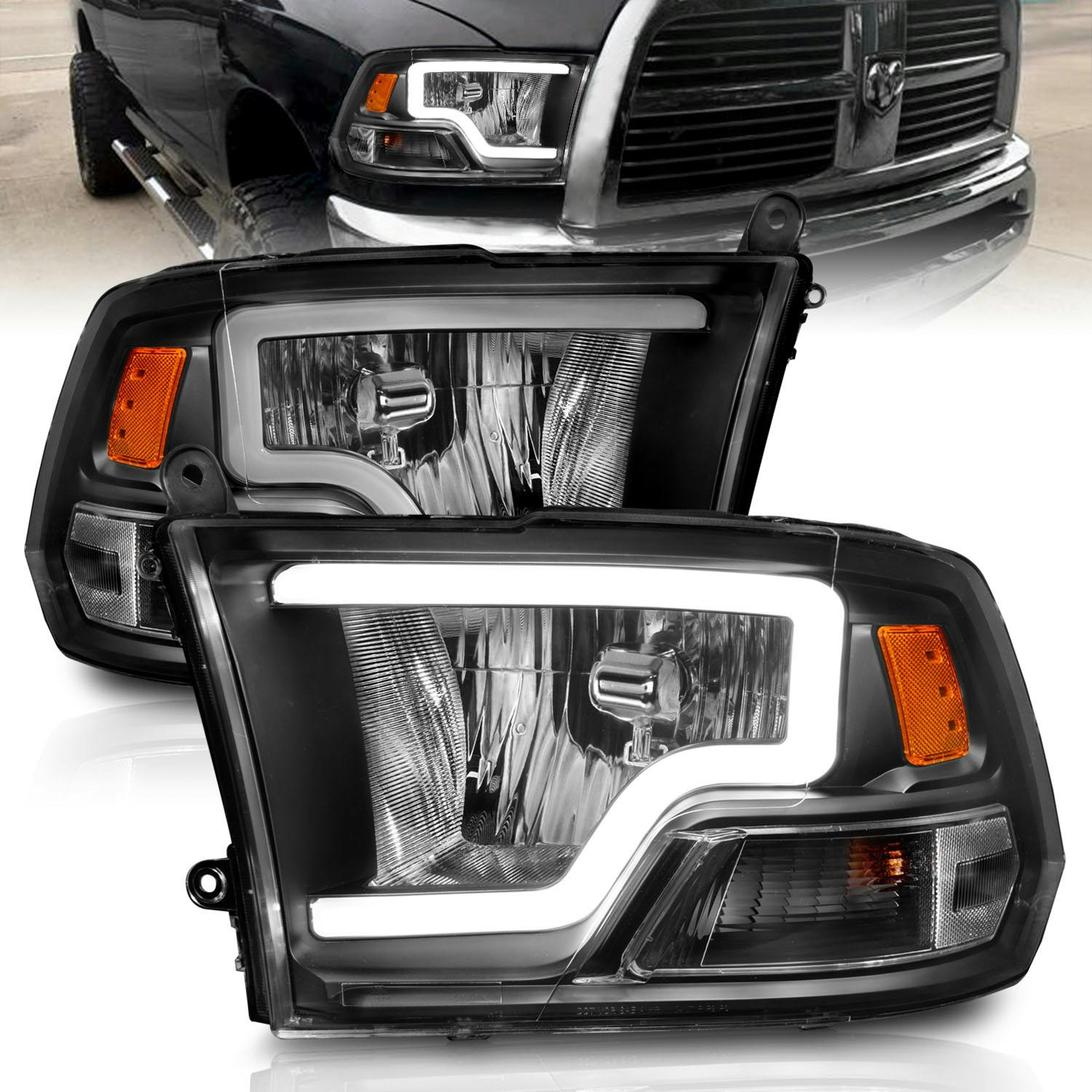 AnzoUSA 111515 Crystal Headlight Set