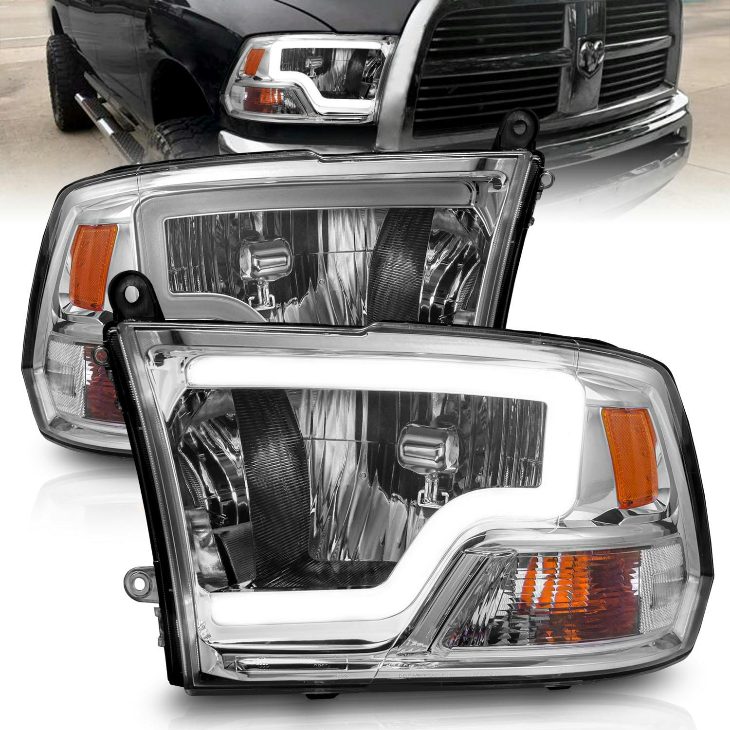 AnzoUSA 111516 Crystal Headlight Set
